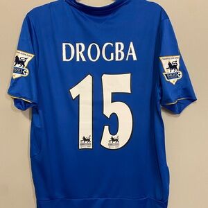 Chelsea 2005/2006 Drogba centenary home jersey